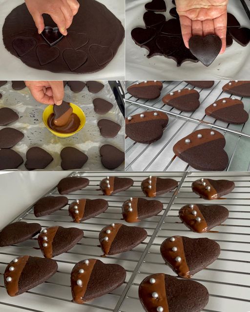 Çikolata Kaplı Kurabiye