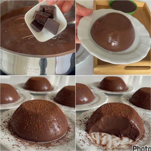 Tam Kıvamında Çikolatalı PUDİNG Tarifi