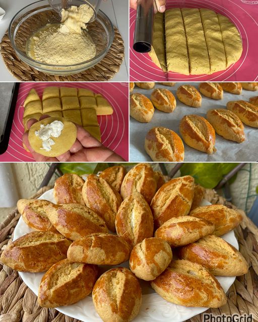 Bu Poğaçanın TİRYAKİSİ Olduk😋MISIR UNLU Yumuşacık Poğaça 👌YİYEN Herkes HAYRAN KALDI