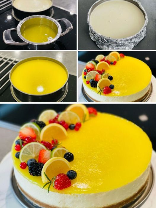 Limonlu Cheesecake