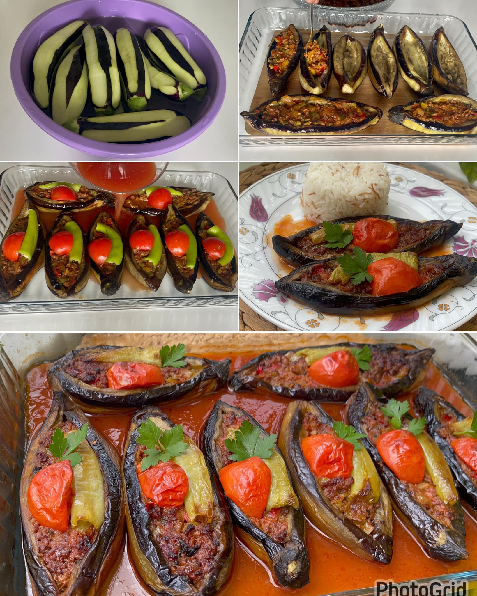 Çok Hafif ve Lezzetli Fırında Karnıyarık Tarifi