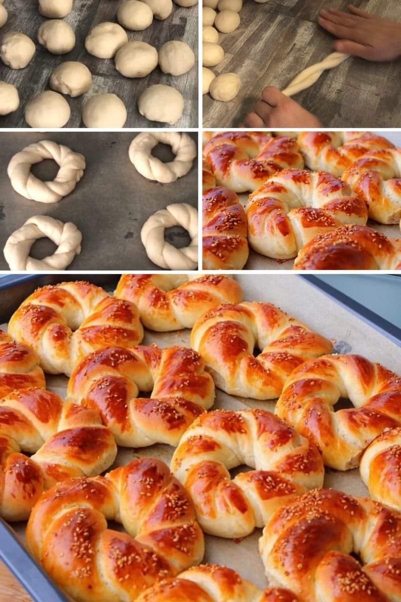 Mayalanmasını Beklemeden Yapabileceğiniz Çok Kolay Ve Lezzetli Simit