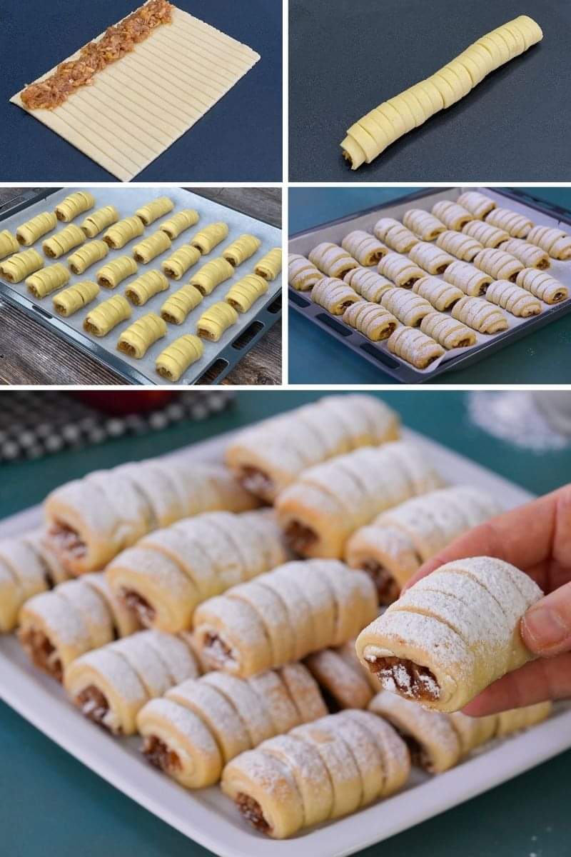 Yiyenler Hayran Kaldı!! Elmalı Kurabiye Tarifi