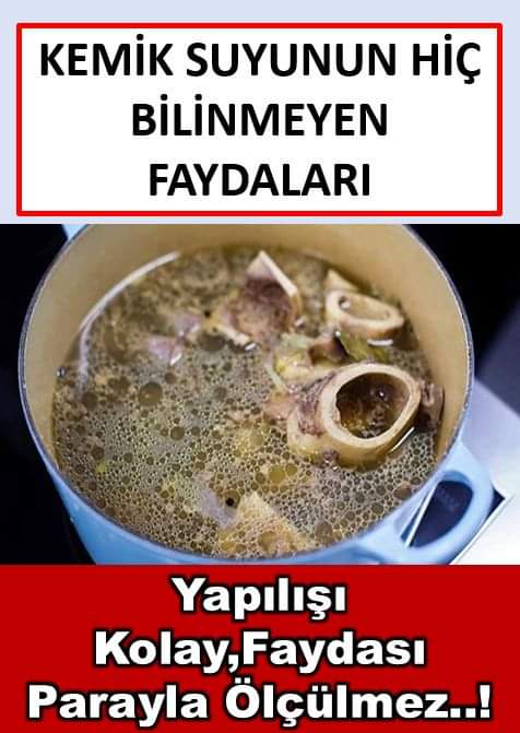 Kemik Suyunun Faydaları
