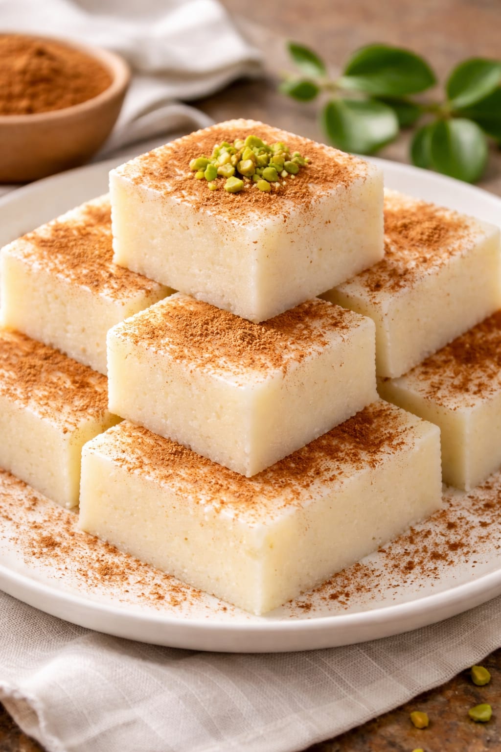 Tam Kıvamında Sütlü İrmik Tatlısı