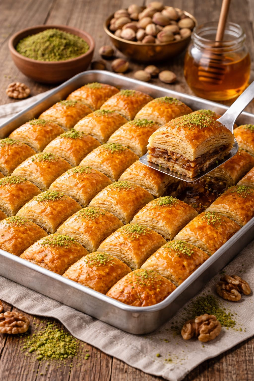 Altın Sarısı Çıtır Baklava