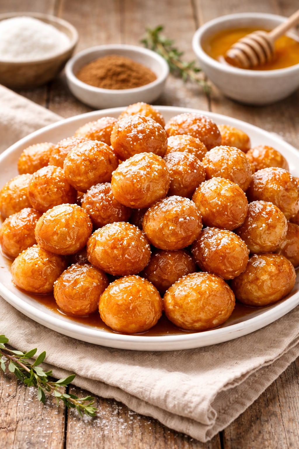 Altın Sarısı Tam Kıvamında: Çıtır Lokma Tatlısı