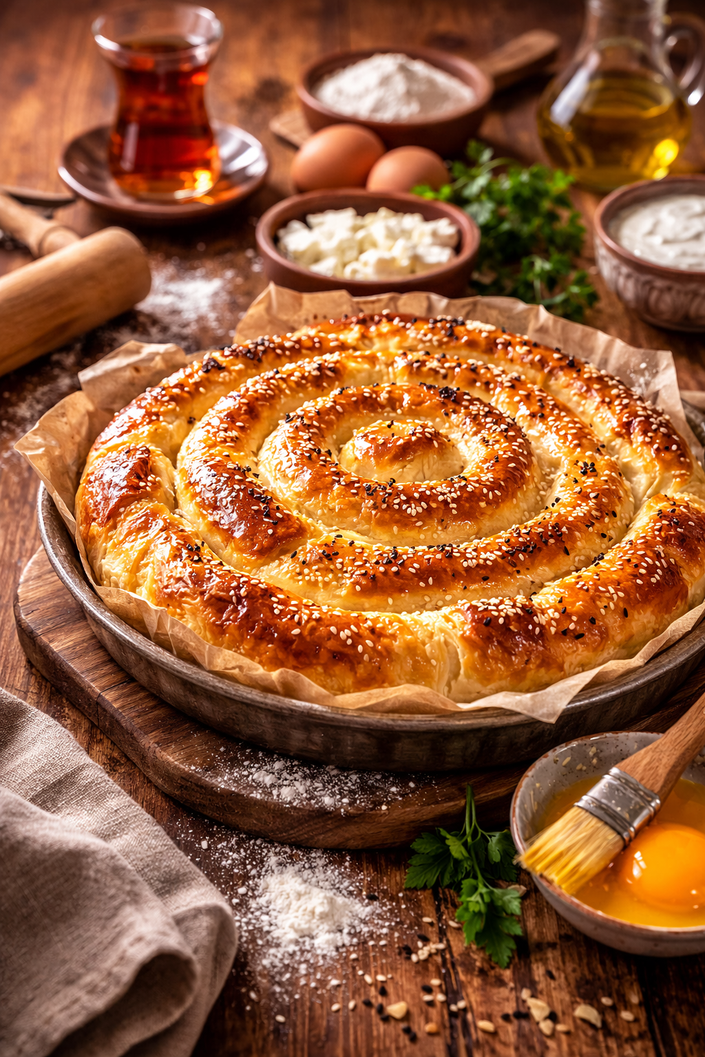 El Açması Peynirli Boşnak Böreği