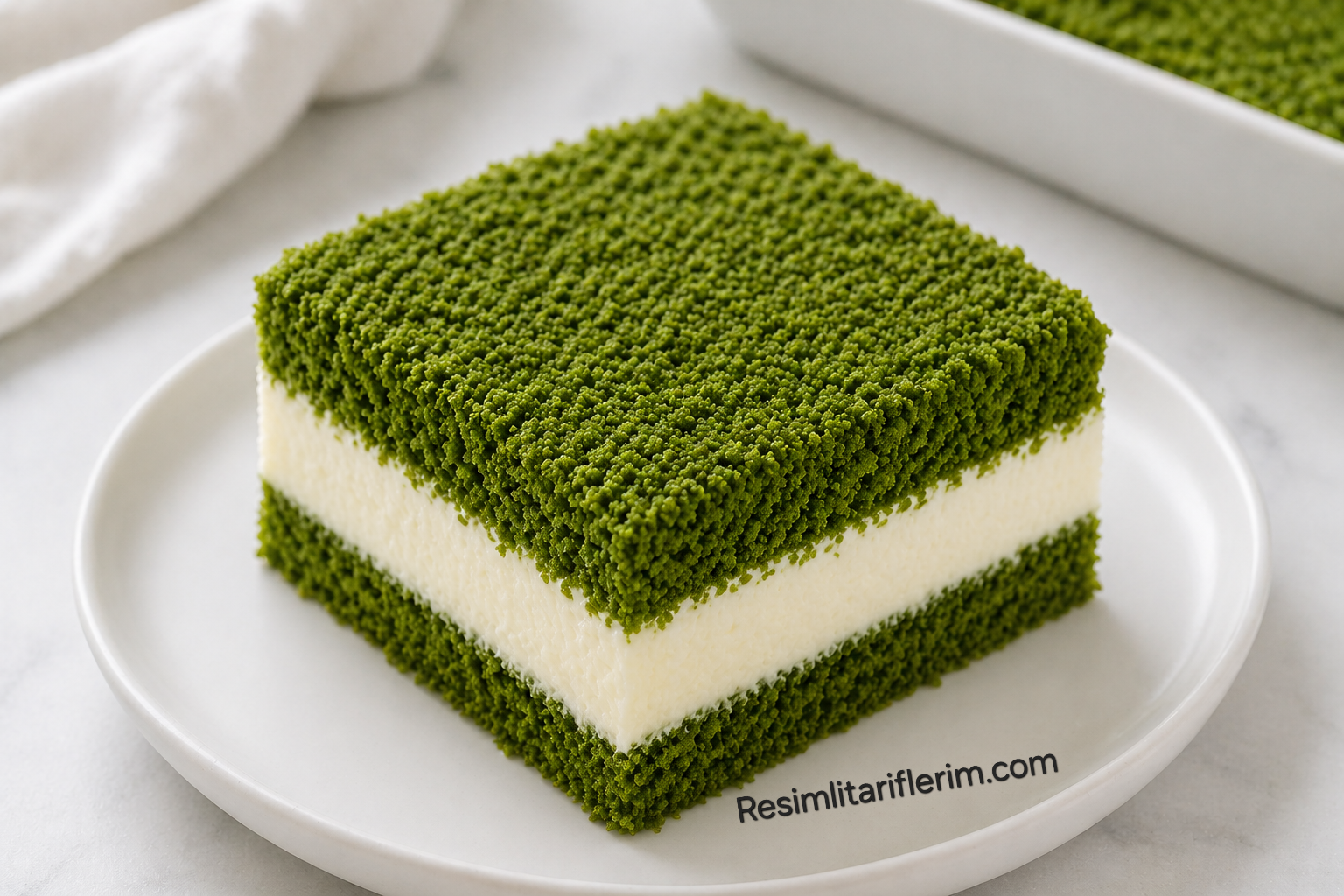 Ispanaklı Kadife Pasta