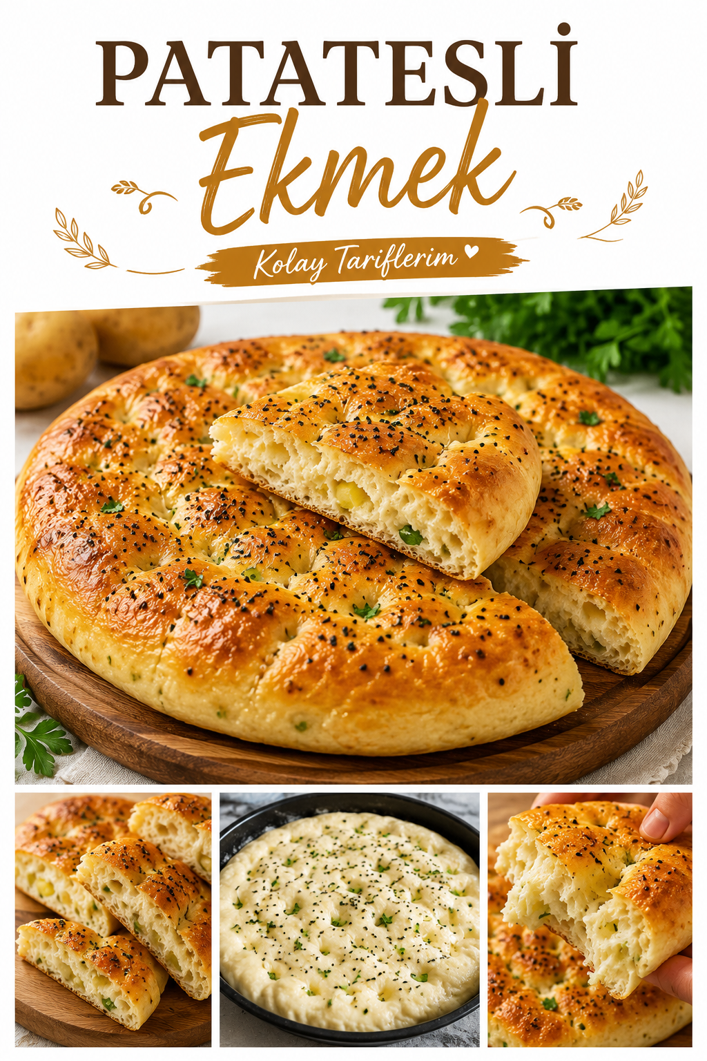 Patatesli Ekmek Tarifi