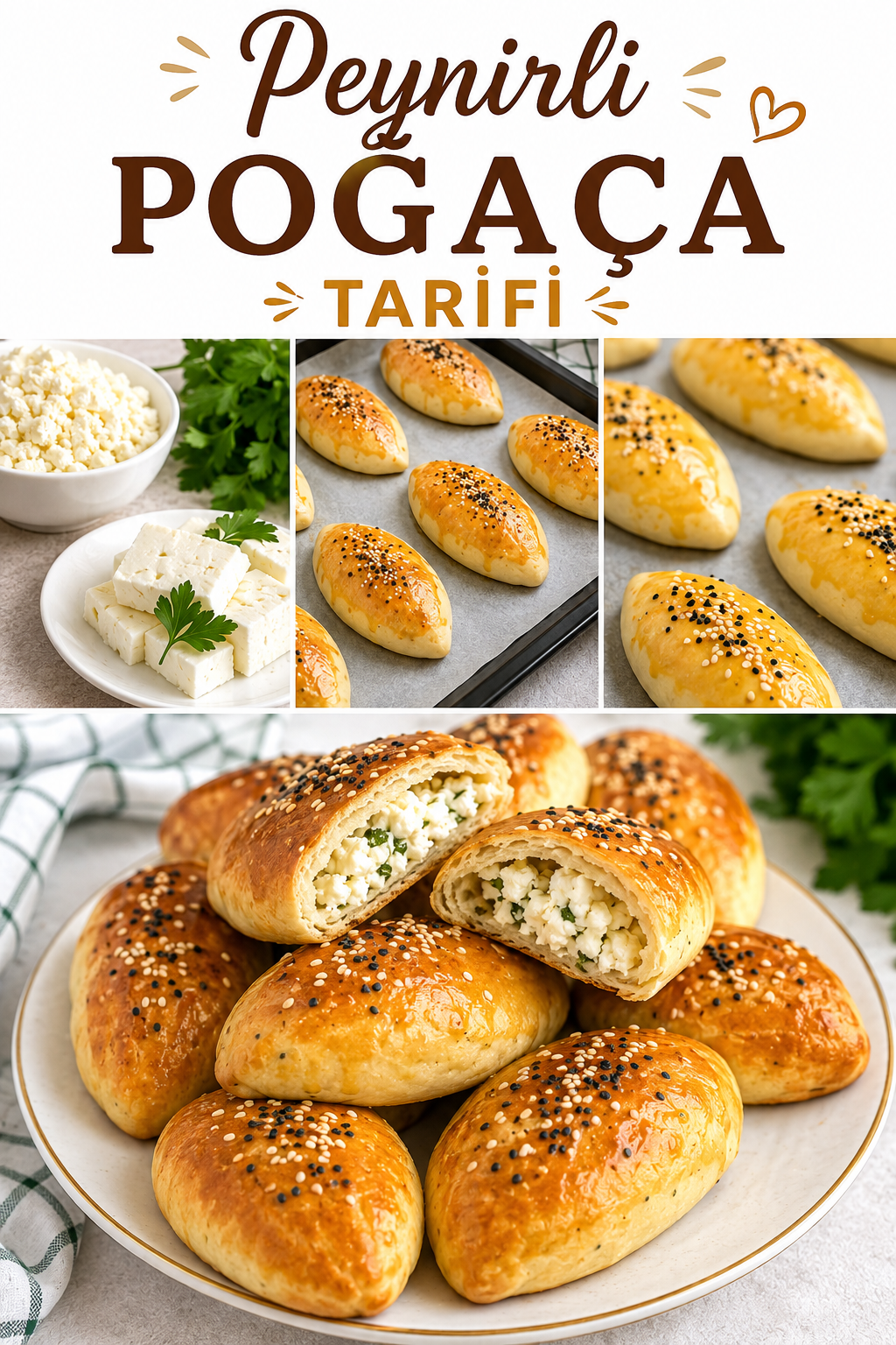 Peynirli Poğaça Tarifi