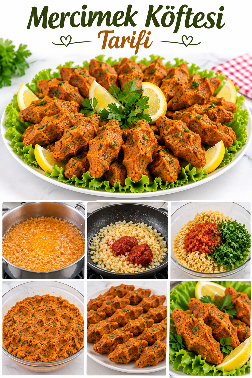 Mercimek Köftesi Tarifi